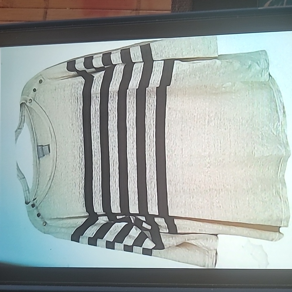 Chico's Boatneck  100% Linen Women Pullover Top XL - Picture 9 of 10